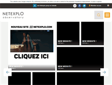 Tablet Screenshot of netexplo.org
